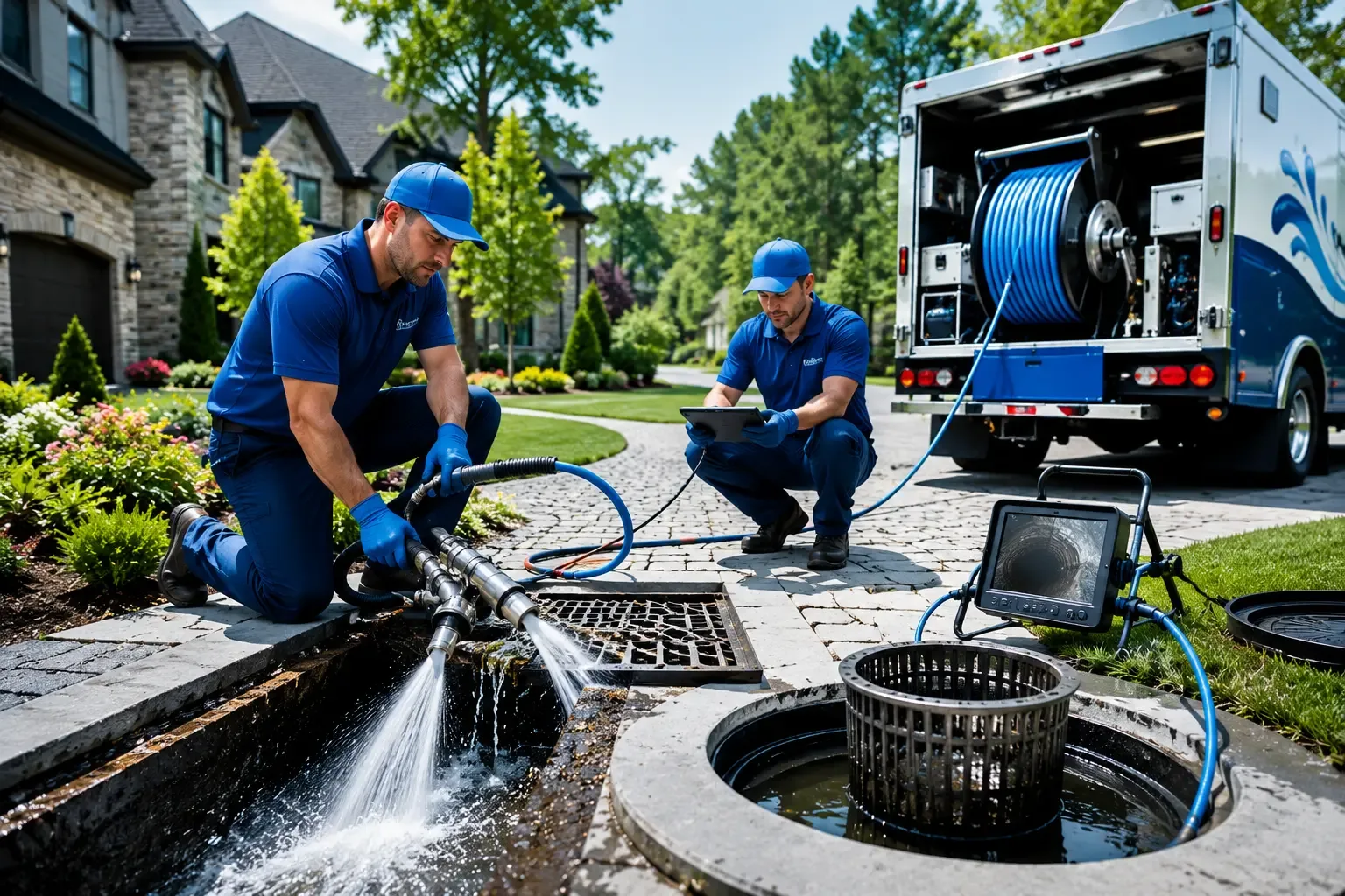 Local outdoor drain cleaning professionals in Shanksville, PA